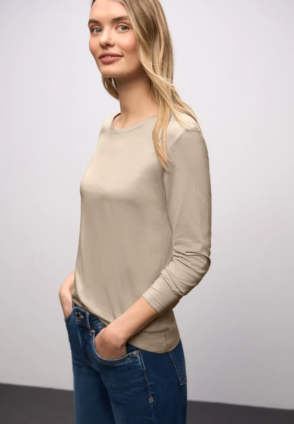 T-shirt basique à col rond
