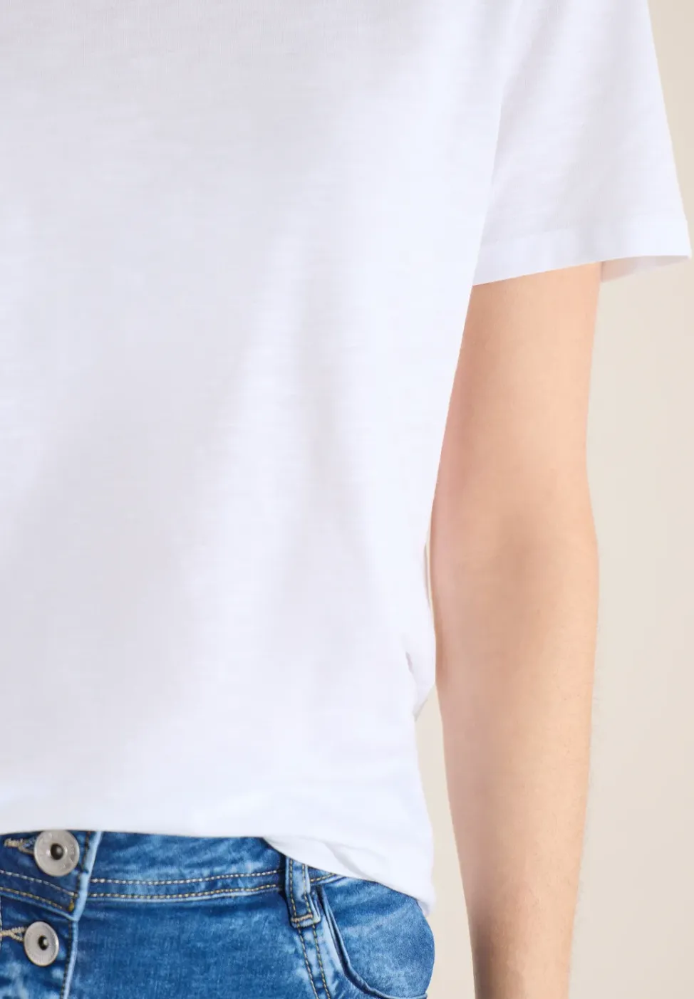 T-shirt basique à col rond
