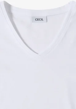 T-shirt basique à col V