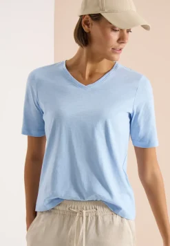 T-shirt basique à col V