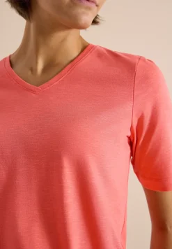 T-shirt basique à col V