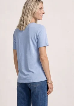 T-shirt basique à col V