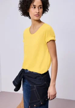 T-shirt basique à col V