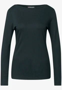 T-shirt basique à manches longues