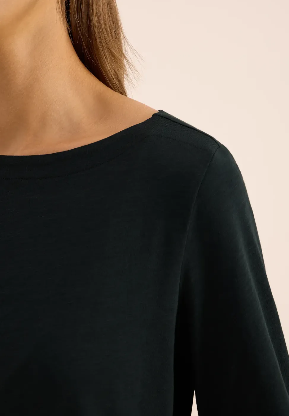 T-shirt basique à manches longues