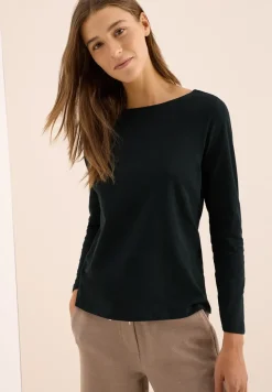 T-shirt basique à manches longues