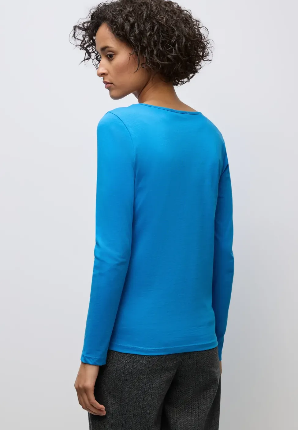 T-shirt basique à manches longues