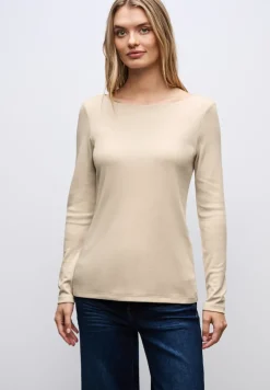 T-shirt basique à manches longues