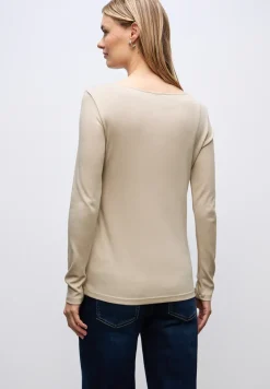 T-shirt basique à manches longues