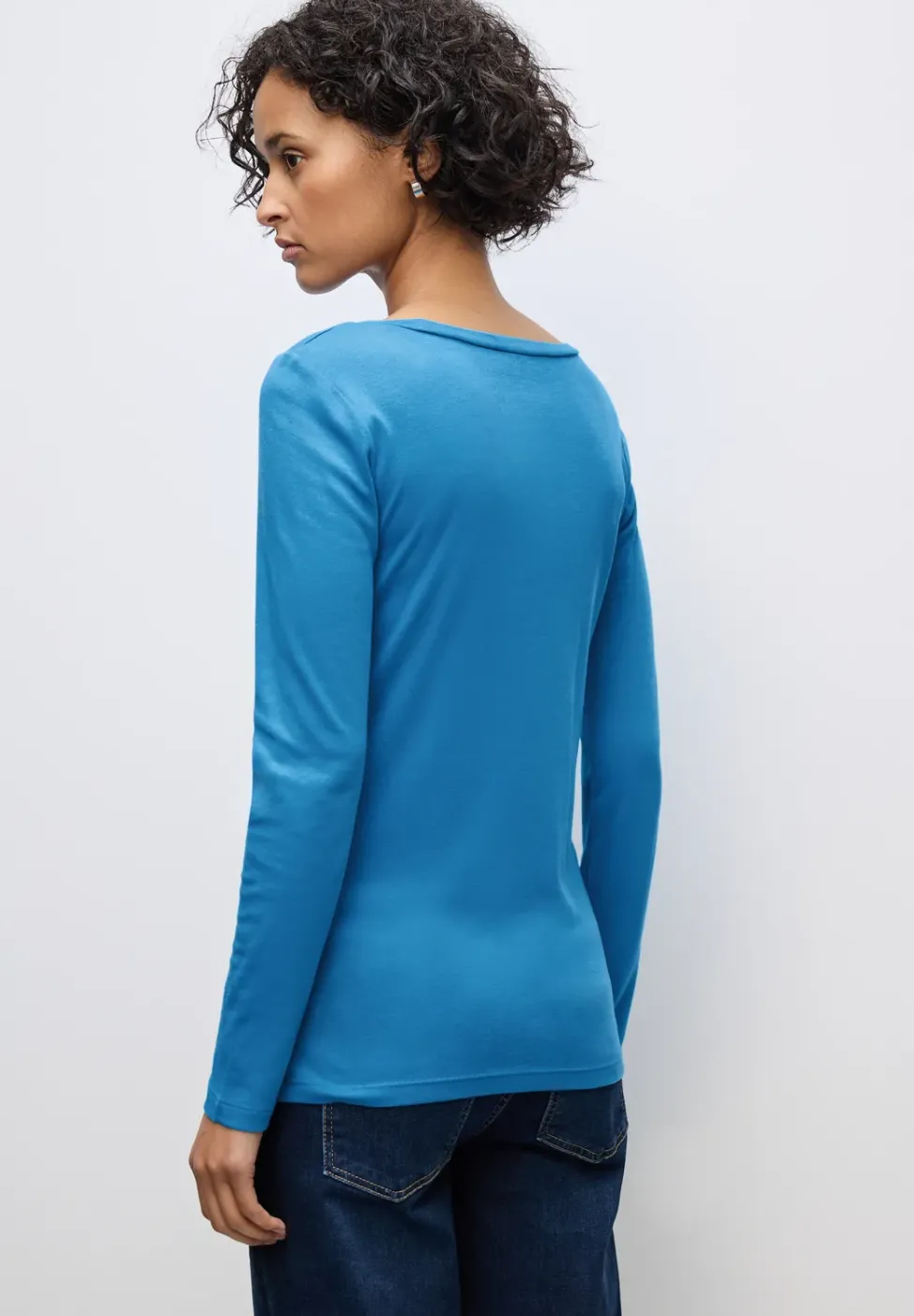 T-shirt basique à manches longues