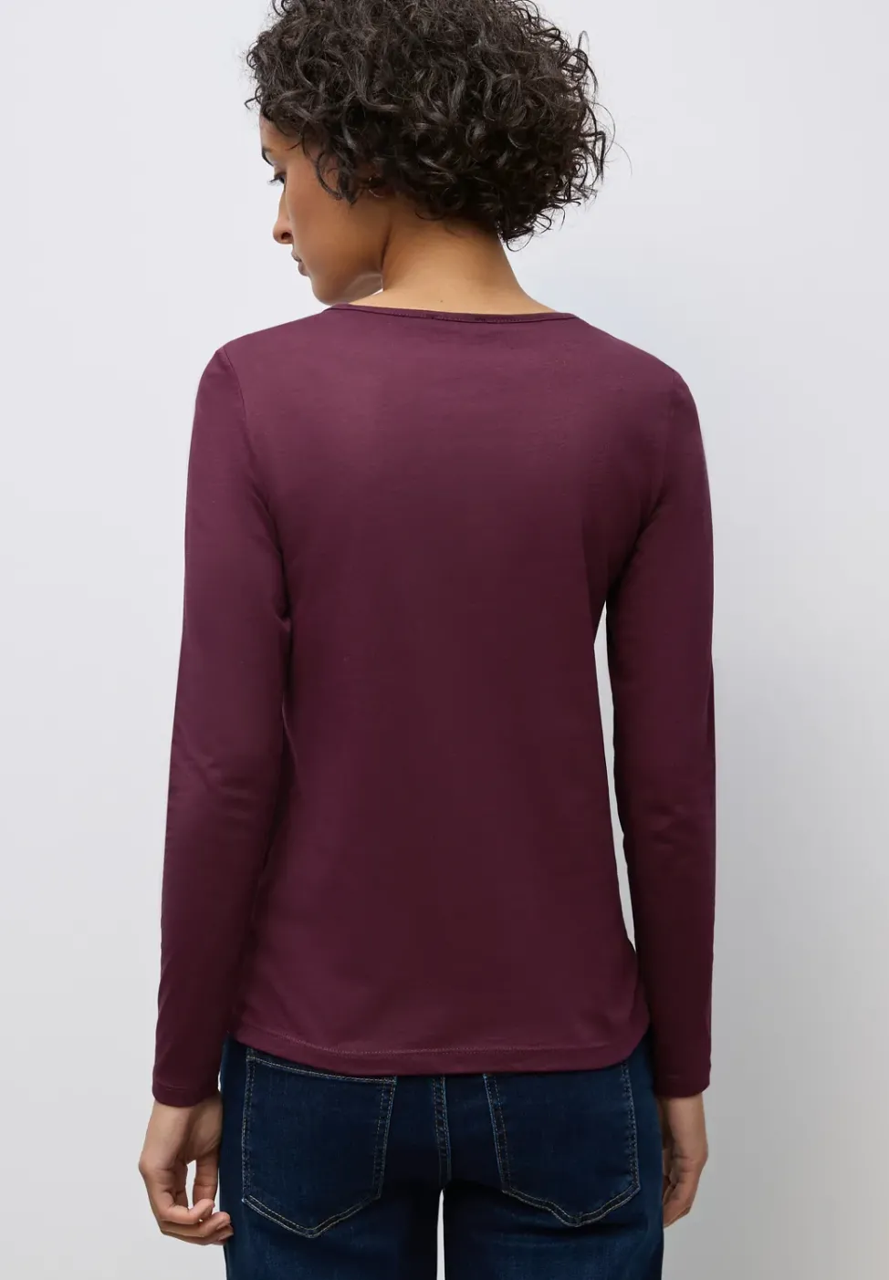 T-shirt basique à manches longues
