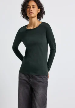 T-shirt basique à manches longues