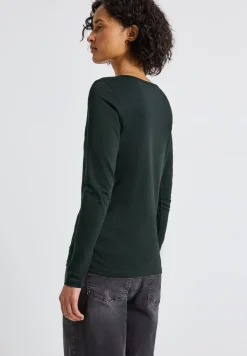 T-shirt basique à manches longues