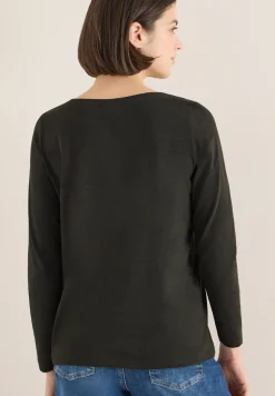T-shirt basique à manches longues