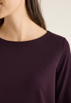 T-shirt basique à manches longues