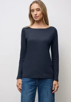 T-shirt basique à manches longues