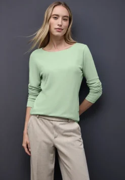 T-shirt basique à manches longues