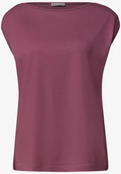 T-shirt basique avec col bateau