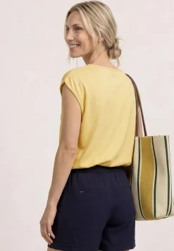 T-shirt basique avec col bateau