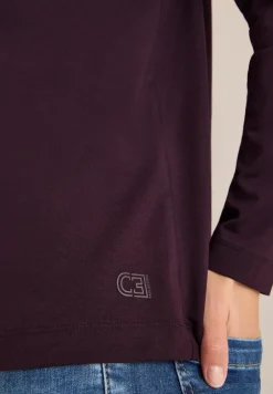 T-shirt basique avec fronces