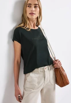 T-shirt basique avec imprimé