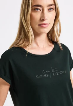 T-shirt basique avec imprimé
