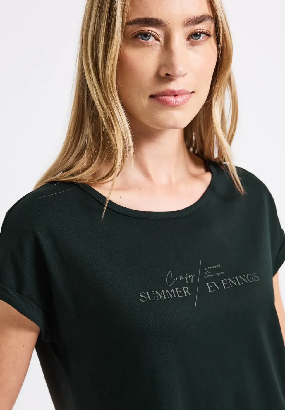 T-shirt basique avec imprimé
