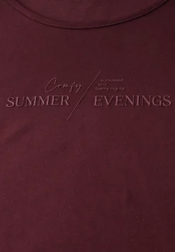 T-shirt basique avec imprimé