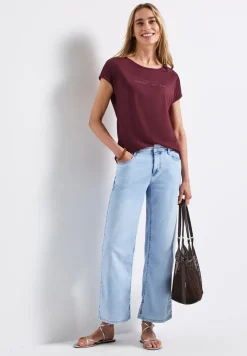 T-shirt basique avec imprimé