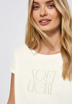 T-shirt basique avec imprimé