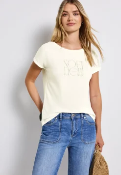 T-shirt basique avec imprimé