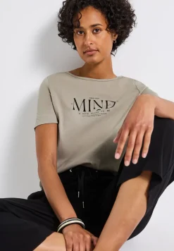 T-shirt basique avec imprimé