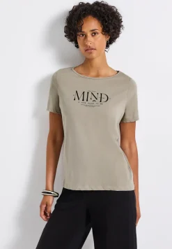 T-shirt basique avec imprimé