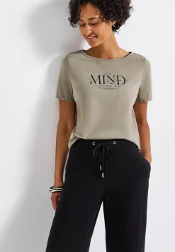 T-shirt basique avec imprimé
