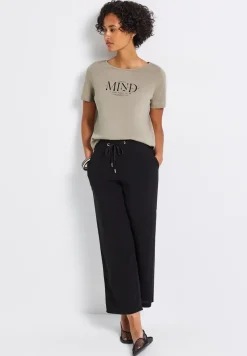 T-shirt basique avec imprimé