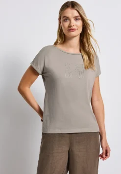 T-shirt basique avec imprimé