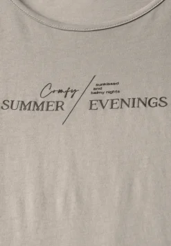 T-shirt basique avec imprimé