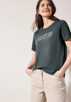 T-shirt basique avec imprimé