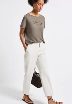 T-shirt basique avec imprimé