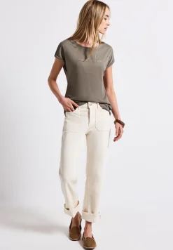 T-shirt basique avec imprimé