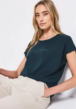 T-shirt basique avec imprimé