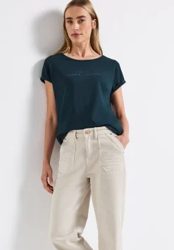 T-shirt basique avec imprimé