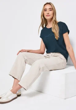 T-shirt basique avec imprimé