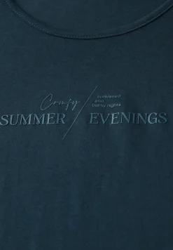 T-shirt basique avec imprimé