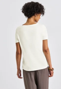 T-shirt basique avec imprimé