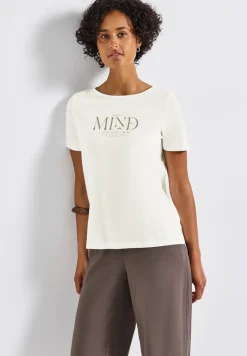 T-shirt basique avec imprimé