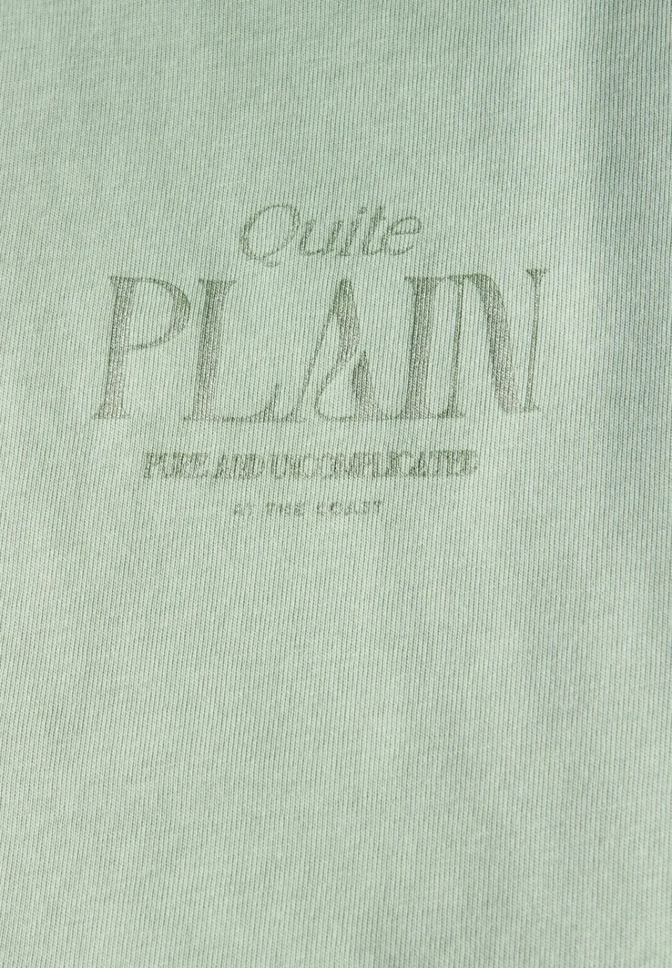 T-shirt basique avec wording