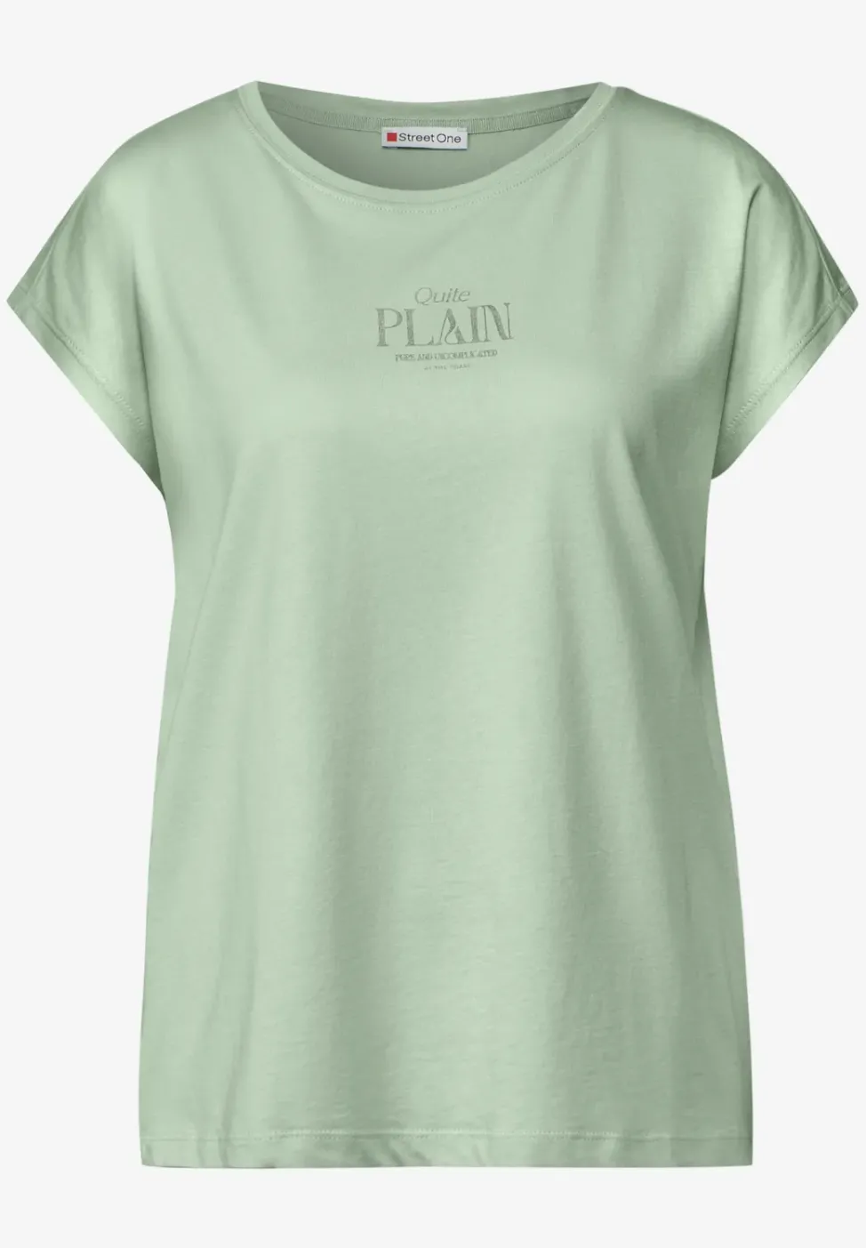 T-shirt basique avec wording