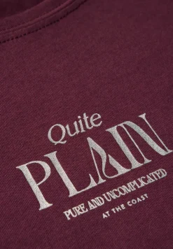 T-shirt basique avec wording