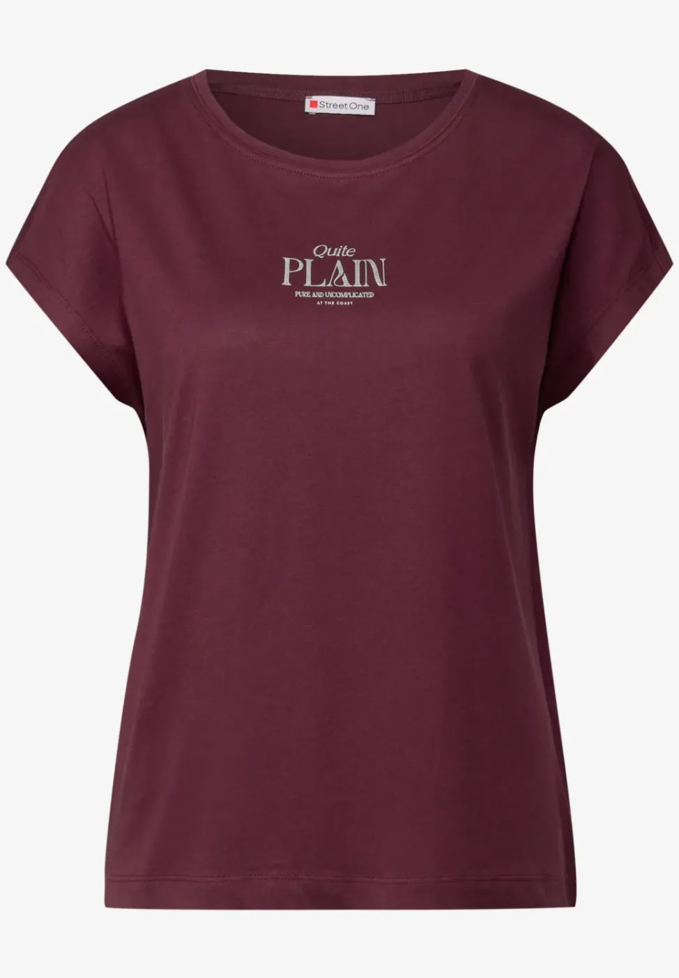 T-shirt basique avec wording